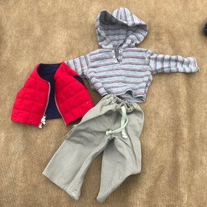 Retired American Girl Bitty Baby Doll Outfit 3pc